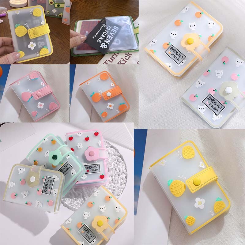 Card Holder Name Card Book Photocard ID Holder Photo Album Card Bag Cartoon Cu `-image