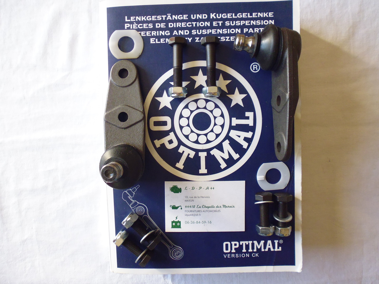 Rotules de suspension avant gauche droite Renault 19 I II Chamade kit train inferieur