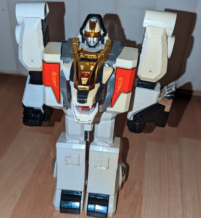Power Rangers WHITE TIGER ZORD Bandai 1994 Transforming Robot