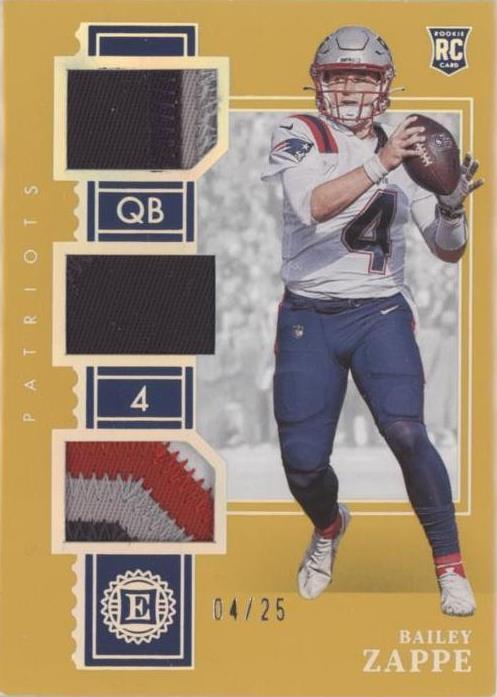 2022 Panini Encased Bailey Zappe #RTM-26 - 1 of 2