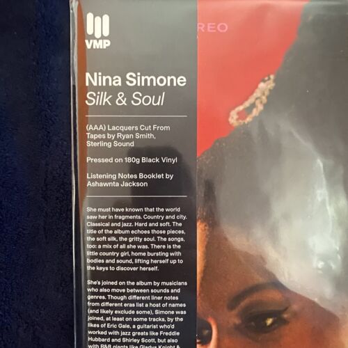 Nina Simone Silk and Soul - Vinyl Me Please VMP - Picture 3 of 4