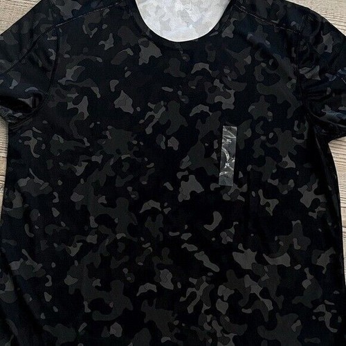 NUEVO CON ETIQUETAS Camiseta de Entrenamiento Id Ideology Para Hombre Estampada Ojo de Pájaro XL Negra Profunda - Imagen 3 de 5
