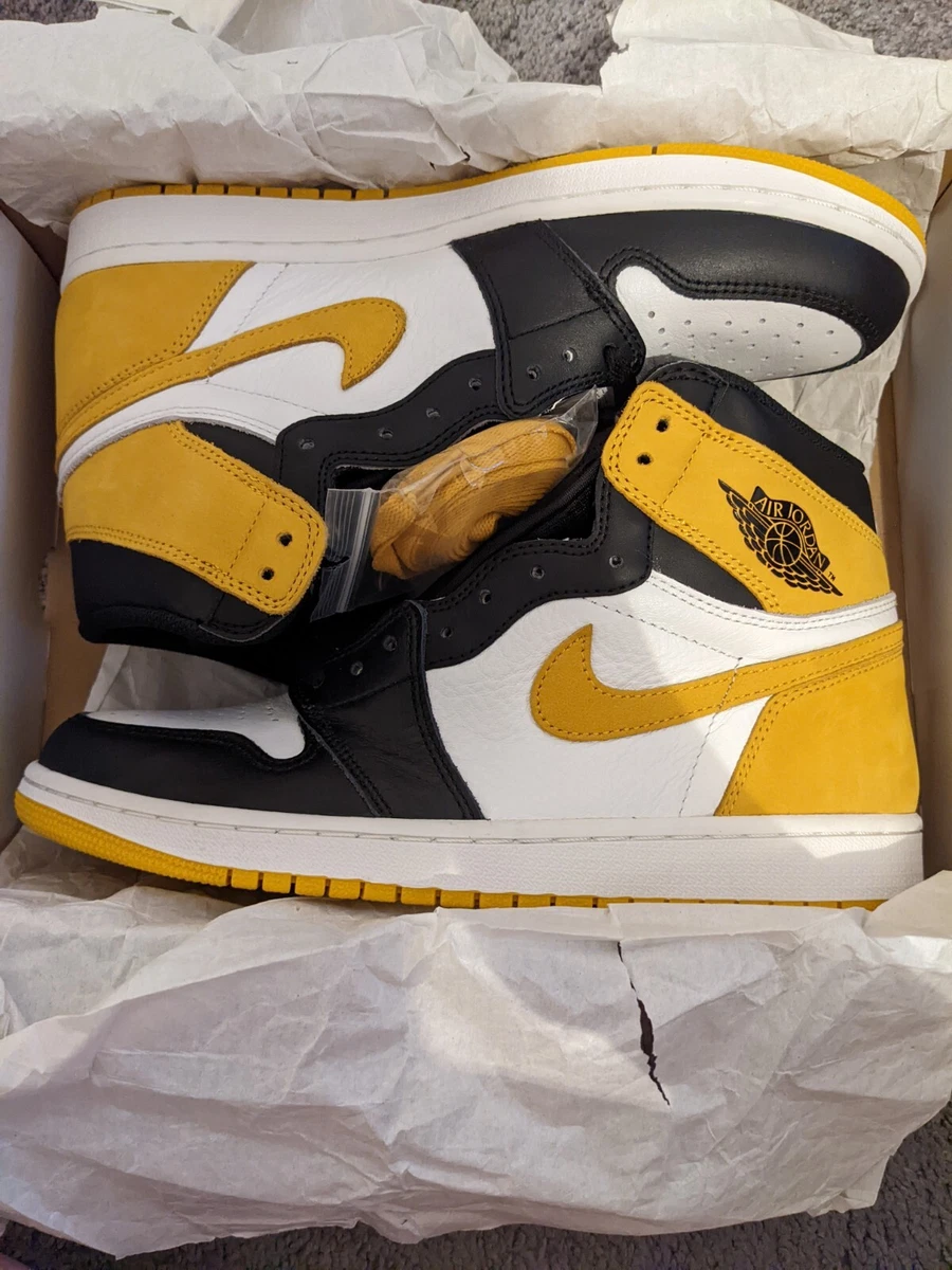 Nike Air Jordan 1 Retro High OG Yellow Ochre 2018 - Size US10