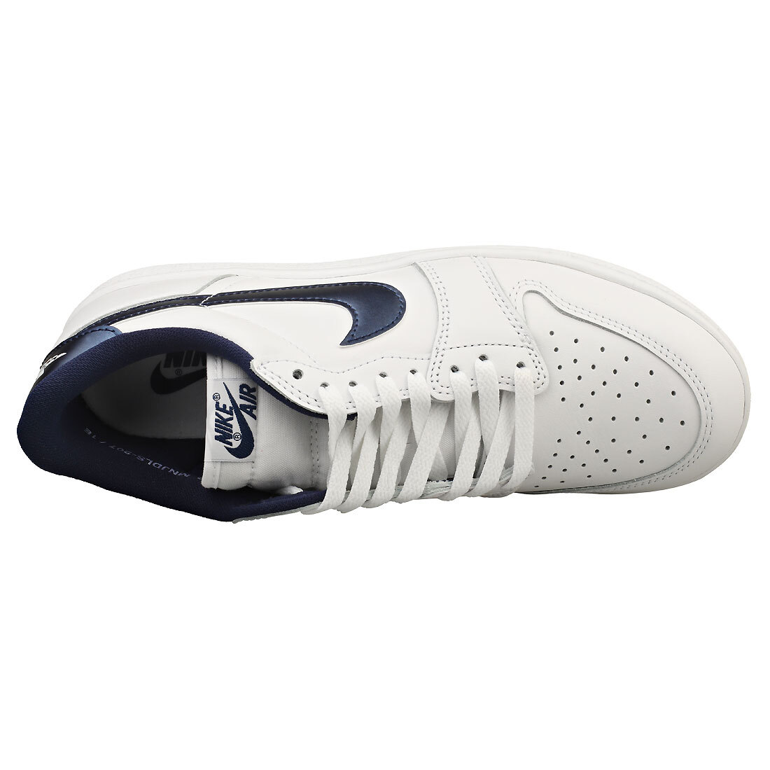 Nike Air Jordan 1 ホワイト/ネイビー 国内6月4日発売予定】 ナイキ エアジョーダン1 ハイ OG ホワイト