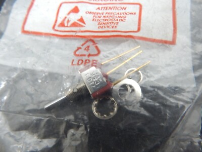C&K 7103SPYW7BE TOGGLE SWITCH ON-OFF-ON - USA SELLER FAST SHIPPING