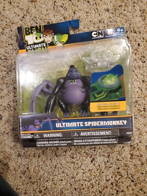 BEN 10 Ultimate Alien ULTIMATE SPIDERMONKEY Action Figure  NIP 2010 bandai