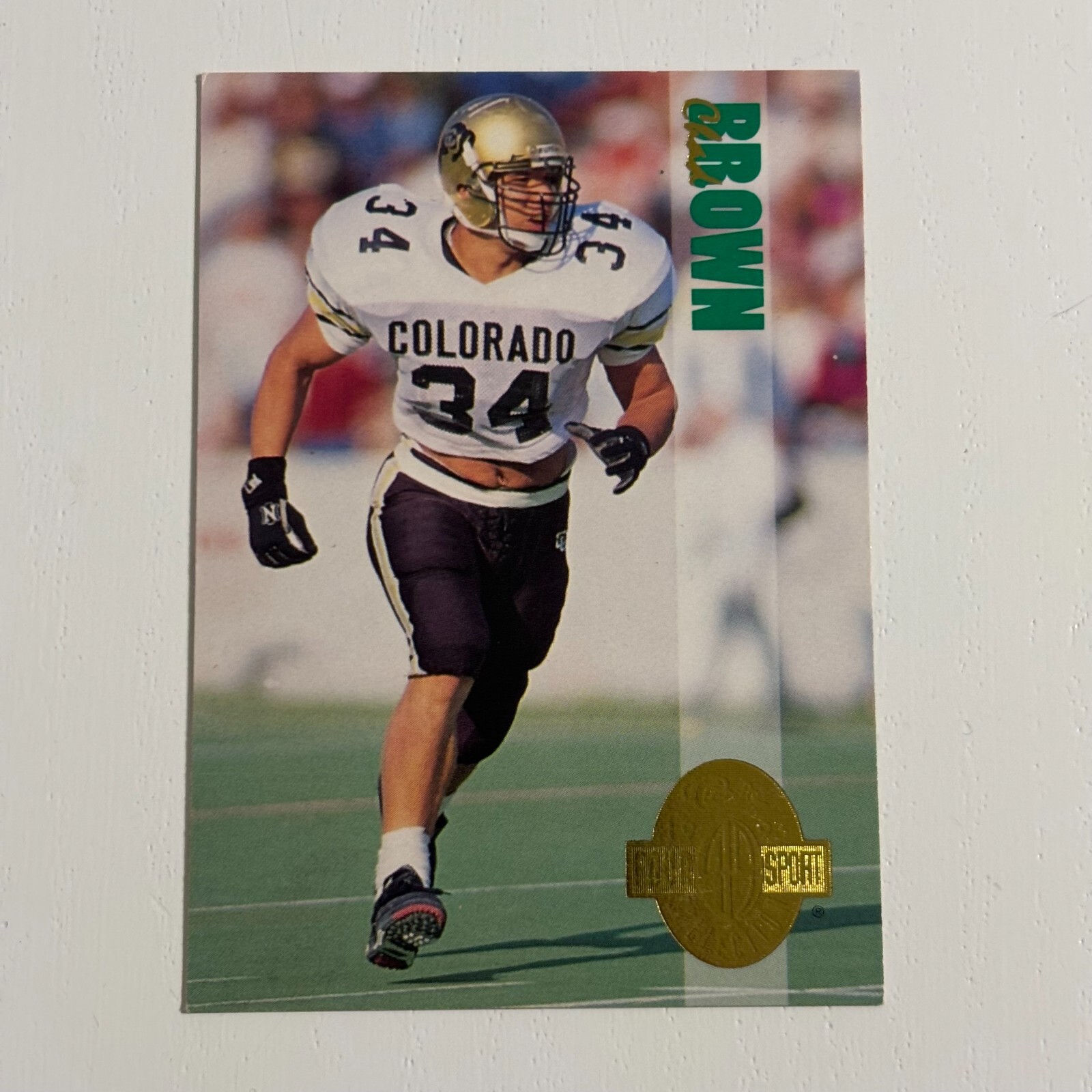 1993 Classic Four Sport Collection - #163 Chad Brown (RC)