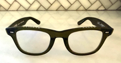 Caddis Porgy Reading Glasses 50-23 145 +150 Goofy Regular Brown Green