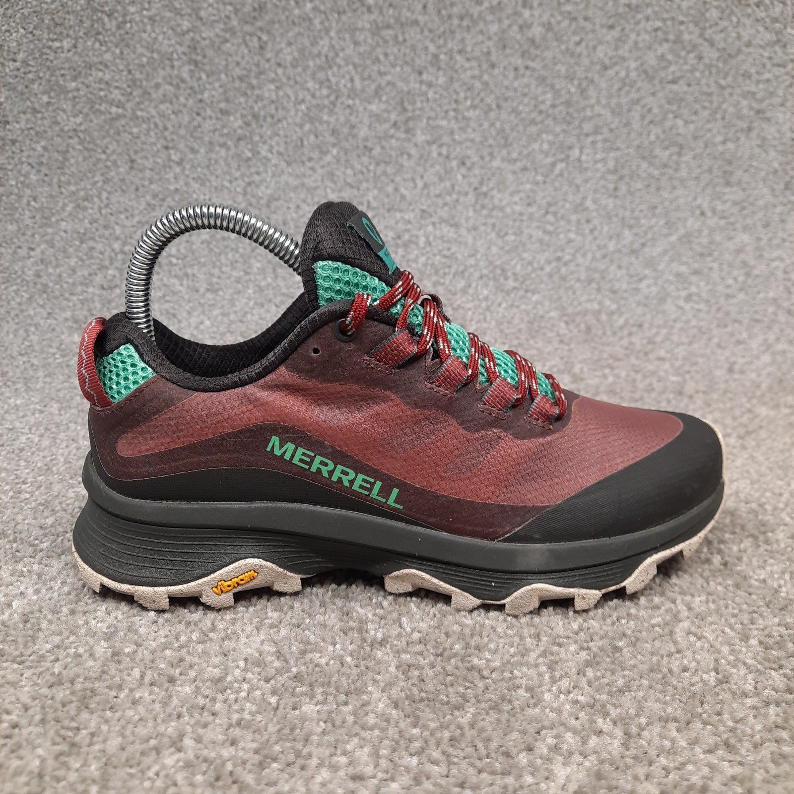 Scarpe da trekking Merrell Moab Speed da donna taglia 6 Burlwood marrone sneaker J066858
