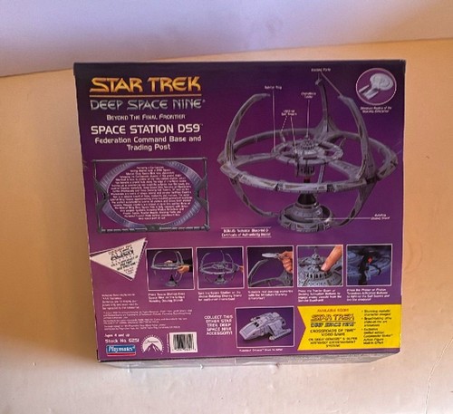 Star Trek Deep Space Nine DS9 Space Station Playmates 6251 Boxed 1994 Collecto - Picture 4 of 11