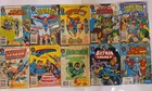 Lot Of 10 VINTAGE DC SMALL PAPERBACK COMICS  - BATMAN, GREEN LANTERN, SUPERMAN