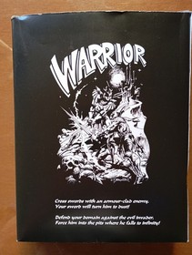 Warrior for Vectrex &ndash; Rare Limited Homebrew Release - FURY Unlimited - Overlay