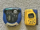 Vintage Sony Sports Walkman + Sony Sports CD Player