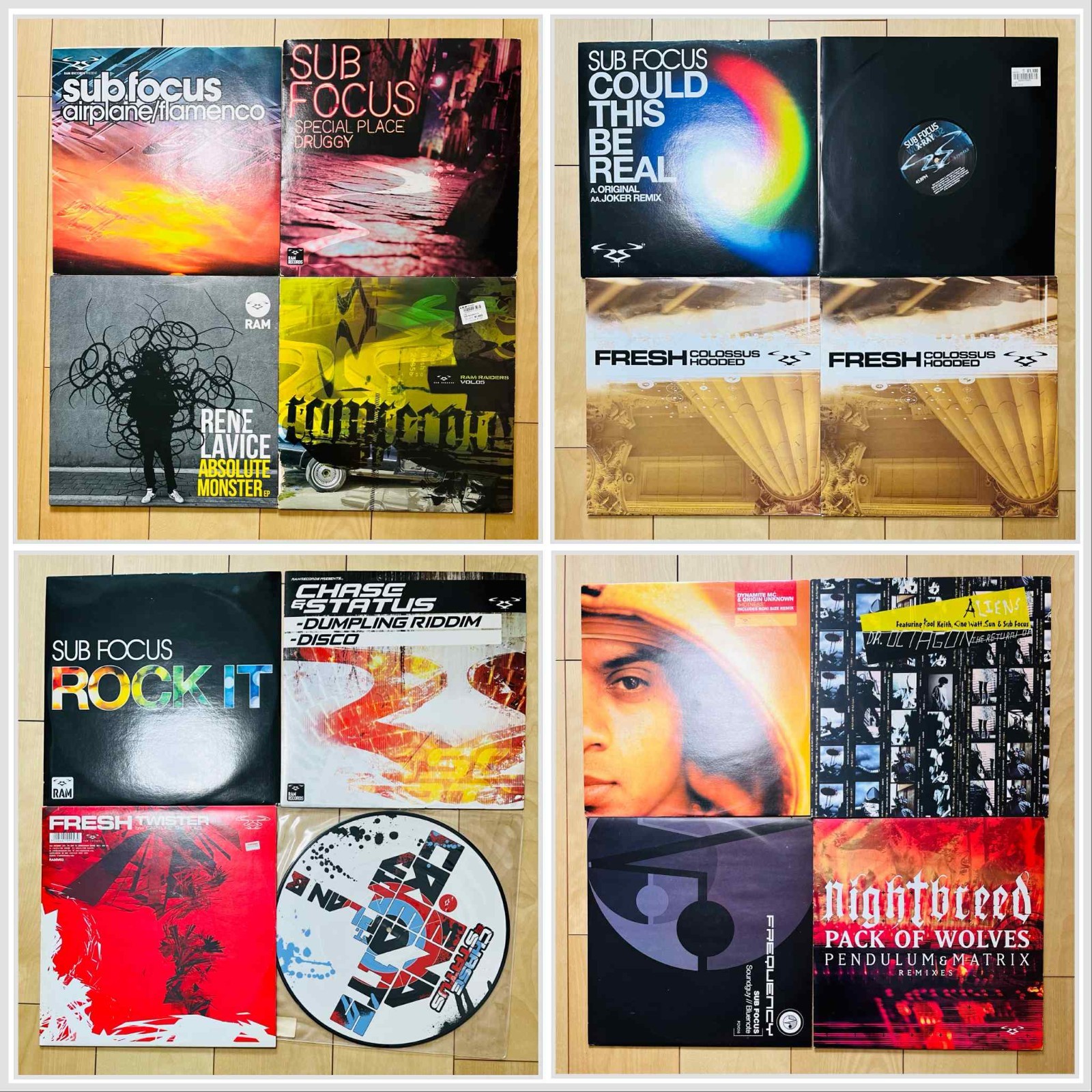 Ram Records Drum & Bass Vinyl Bundle (16 Records)