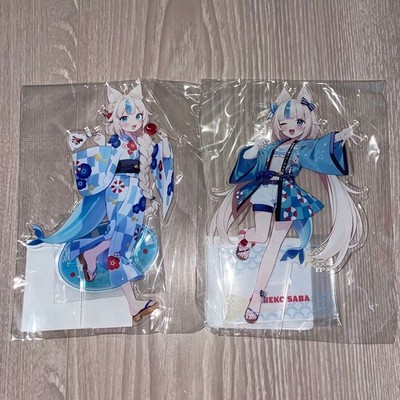 Hololive Sameko Saba Pop-up store limited Acrylic stand set of 2 Japan F/S New