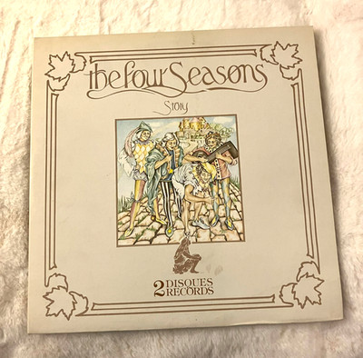 THE FOUR SEASONS STORY 2 LPs 1975 PRIVATE STOCK RECORDS PS 7000-2