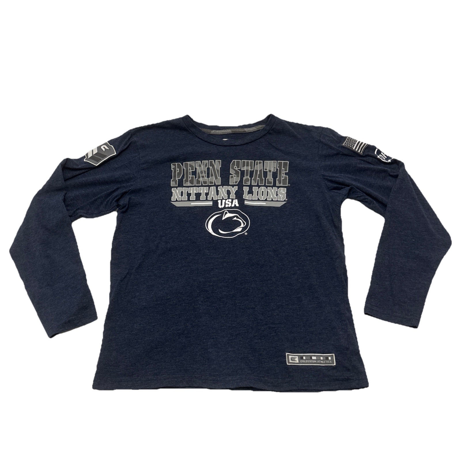 Colosseum Heather Navy Penn State Nittany Lions OHT Military Appreciation Youth