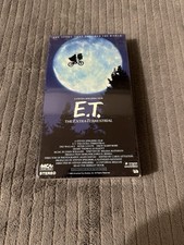 E.T. The Extra-Terrestrial VHS Tape Steven Spielberg Movie, Sealed