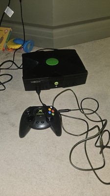Microsoft Xbox Original Konsole - defekt für Ersatzteile oder Reparaturen 
