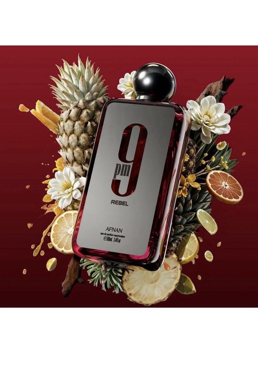 香水(男性用) Afnan 9PM Rebel Eau de Parfum 100ml Afnan 9PM Rebel Eau de Parfum EDP Spray Unisex 3.4 Oz / 100ml