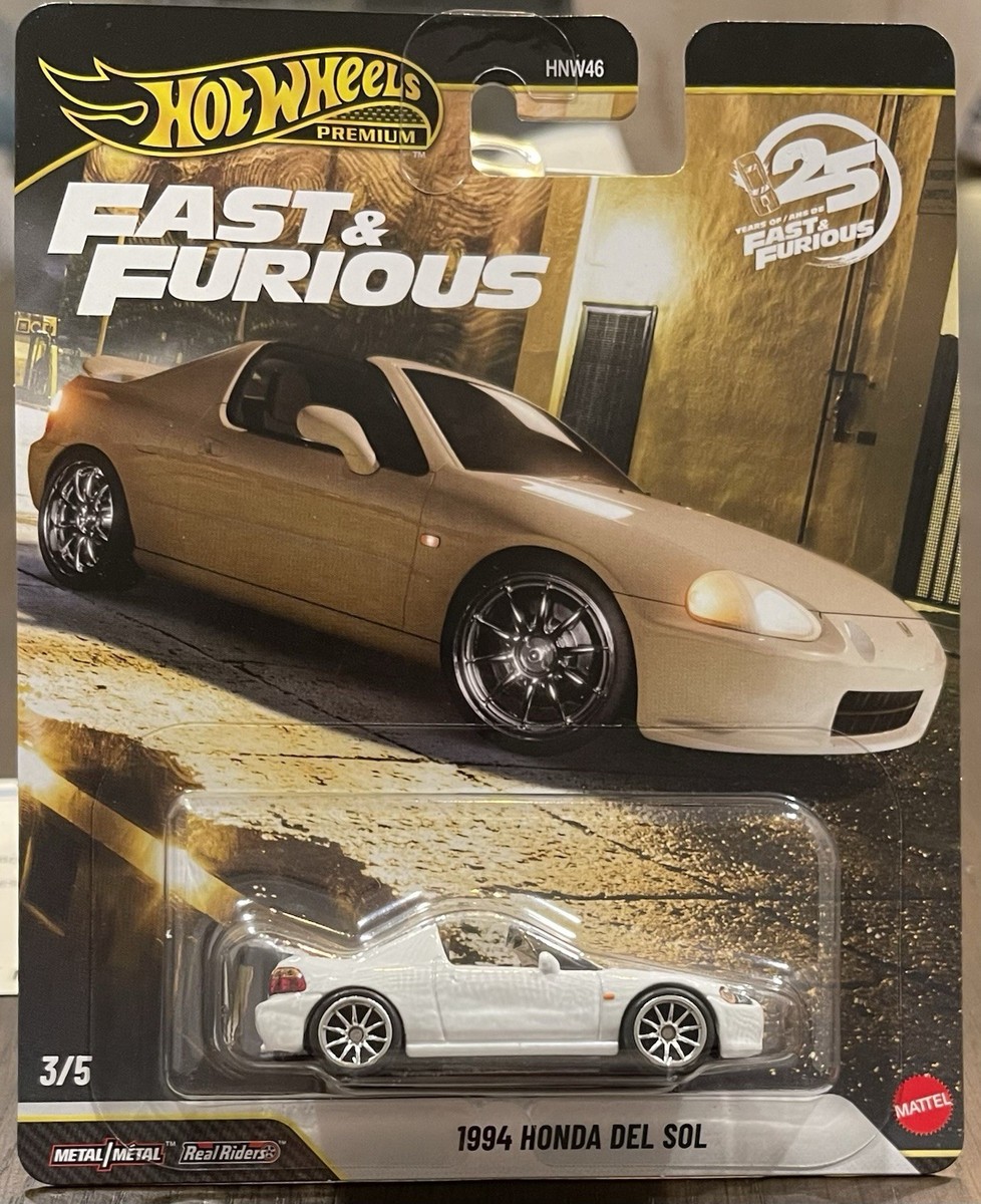 1994 Honda Del Sol Fast&Furious デルソル 10個 2026 Hot Wheels Premium Fast & Furious - 1994 Honda Del Sol 3/5 | eBay