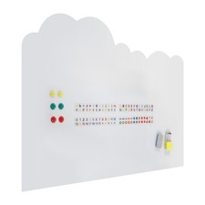 Magnetic Whiteboard Sticker, Whiteboard Adhesive, Dry Erase Board 47.24 34.65in