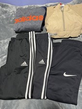 Bundle Of 5 Mix Pieces Adidas And Nike Size Youth Medium Pants Hoodies Sweater