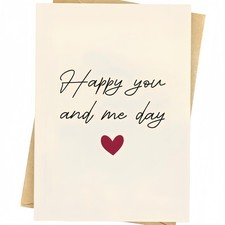 Valentines Day Card for Husband, Wife, Him, Her, Anniversary Card for Men, Va...