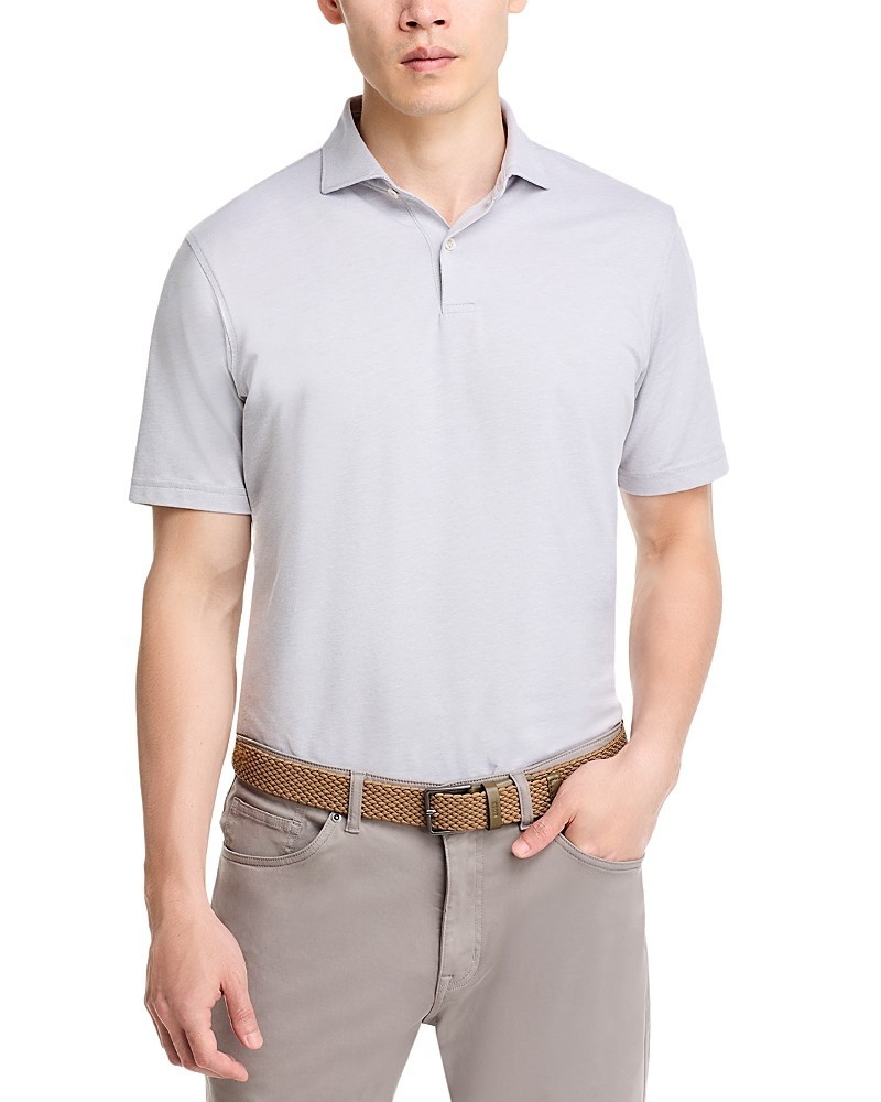 125 Peter Millar Mens Albatross Pique Polo Shirt Gale XL 16890₽