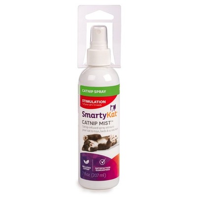 3Pack SmartyKat Catnip Mist Pure & Potent Catnip-Infused Spray for Cat 7 Oz Each
