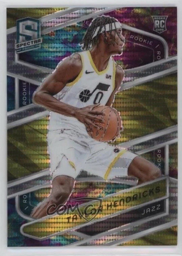2023-24 Panini Spectra - Rookies Taylor Hendricks #174 Celestial Prizm /125 (RC)