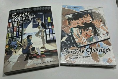 Lot Of 2 Seaside Stranger English Manga Volumes 1 & 5 BL Kii Kanna Seven Seas