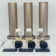 Lot Of 3 Homedics SereneScent Waterless Home Fragrance Diffuser W/Remote Works