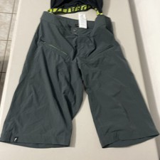 Specialized M Atlas XC Comp Pantaloncini Biciclette Grigio Bici Imbottita Ciclismo Tg 32 Usato