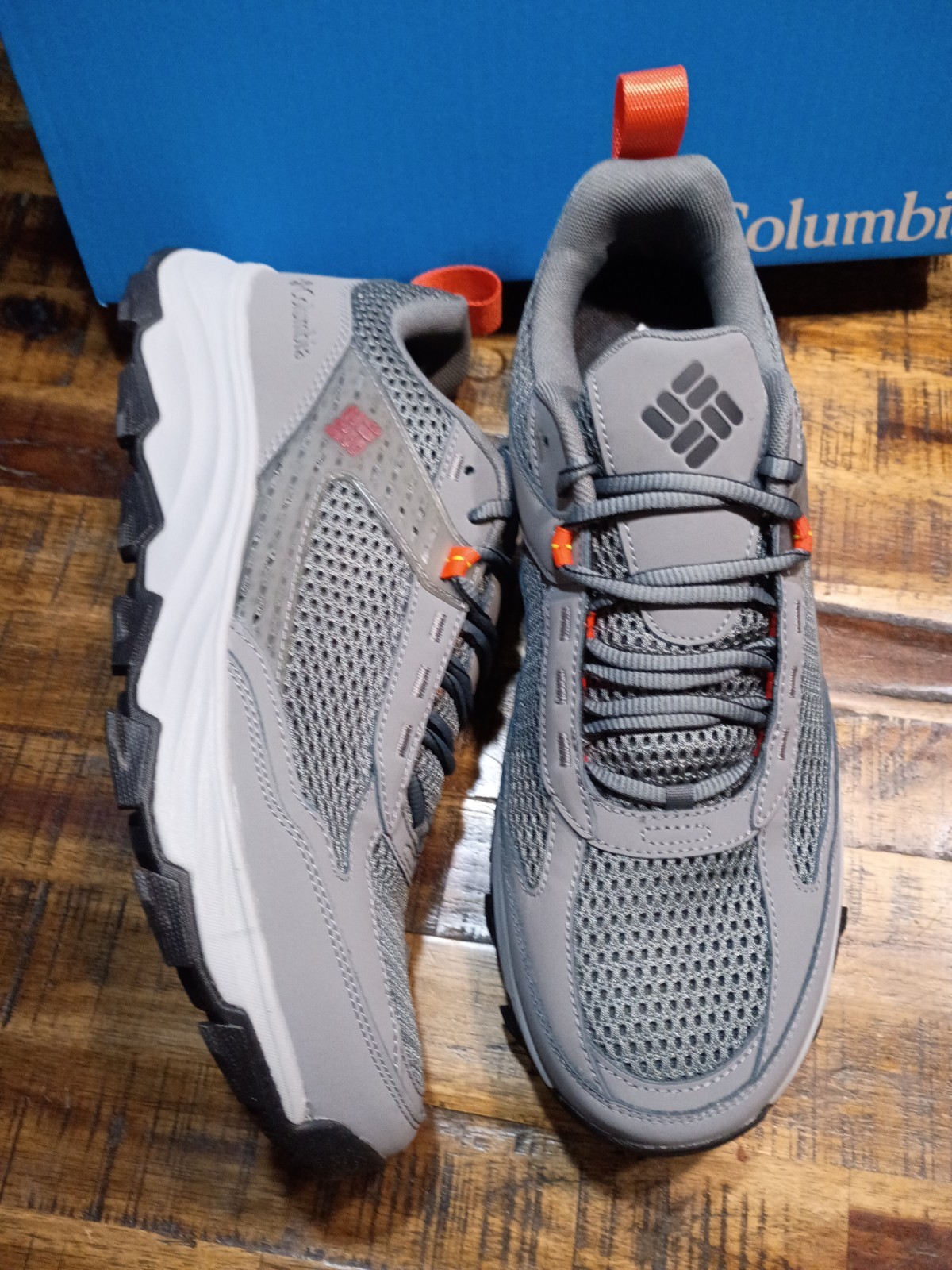 Zapatos de senderismo Columbia Hatana Breathe PREMIUM para hombre talla 12 gris