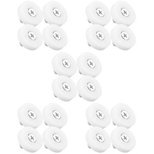 Furniture Drawer Wheels 50Pcs بديل طقم أبيض Nylon for منزل