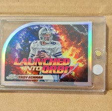 2024 Topps Cosmic Chrome - Troy Aikman Launched Into Orbit #LIO-21 Cowboys NFL