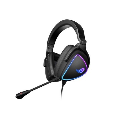 ASUS ROG Delta S USB-C gaming headset (wired, AI noise canceling, RGB lighting,