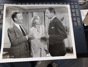 1934 8x10 Movie Glossy-"20th Century" CAROLE LOMBARD/Roscoe Karns / W Connolly