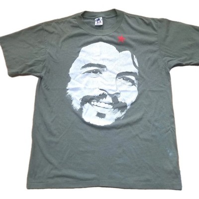Che Guevara T-Shirt Single Stitch 50/50 Large 90s Che Guevara Army Revolution