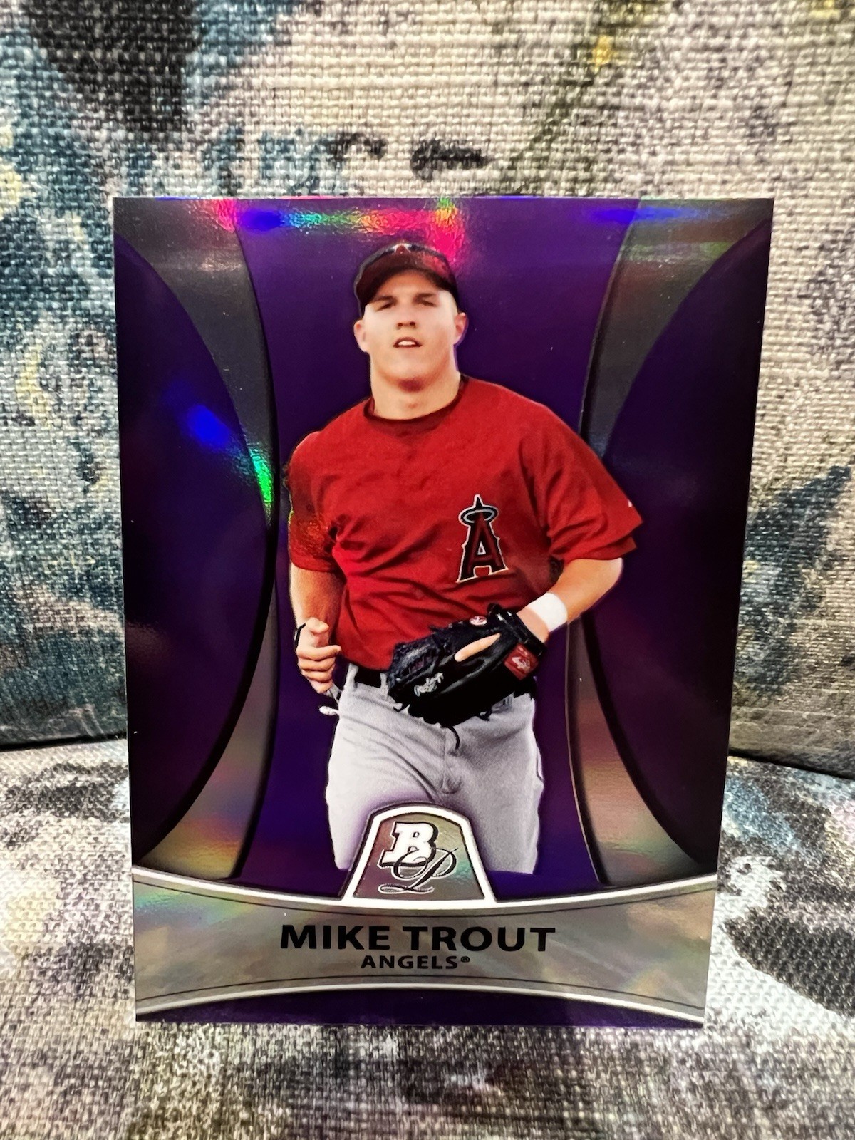 2010 Bowman Platinum Prospects Mike Trout #PP5 Purple Refractor