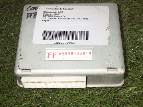 22863 Steuergerät ABS TOYOTA Camry (V1) 89540-33010