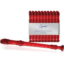 Lyons SOPRANO RECORDER VALU BNDL 25PK Transpa...