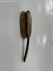 Hair Brush Brown Black Engraved Decorative Handle Vintage Style Grooming Brush — photo 3