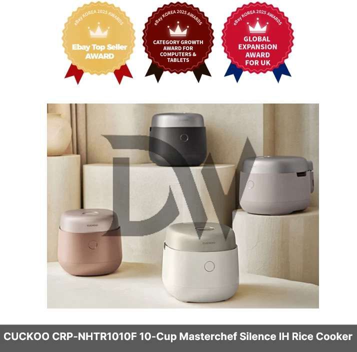 CUCKOO CRP-NHTR1010F 10-Cup Masterchef Silence IH Rice Cooker / 220V / EU PLUG