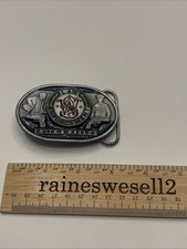 Smith and Wesson Law Enforcement Vintage Belt Buckle 1991 Bergamot H-300 USA