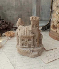 Vintage Mr. Sandman Real Sand Sculpture Sand Castle