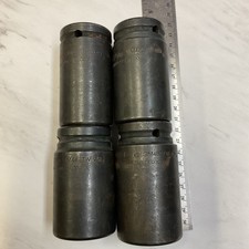 Snap-on SIM402TW (422 +442 + 462) 3/4" Drive SAE 6 Point Deep Impact Sockets USA