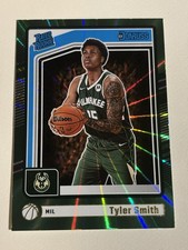 2024-25 Panini Donruss - Rated Rookie Tyler Smith #212 Holo Green Laser (RC)