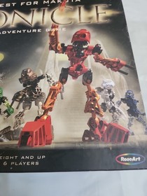 LEGO Bionicle Quest for Makuta Game 2001 UNPLAYED Sealed Bag Missing Parts READ